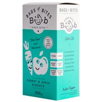 Bags Of Bites Kiddies Carrot & Apple Biscuits